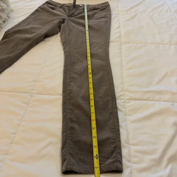 LOFT Women's Corduroy Straight Leg Jeans - Gray - Picture 7 of 9